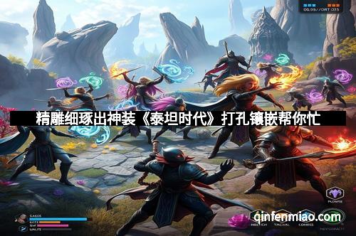 精雕细琢出神装《泰坦时代》打孔镶嵌帮你忙